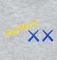 Свитшот унисекс Uniqlo Kaws Warhol Graphic Sweatshirt Grey E472951-000