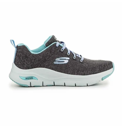 Кросівки жіночі Skechers Arch Fit Comfy Wave Grey 149414-CCTQ