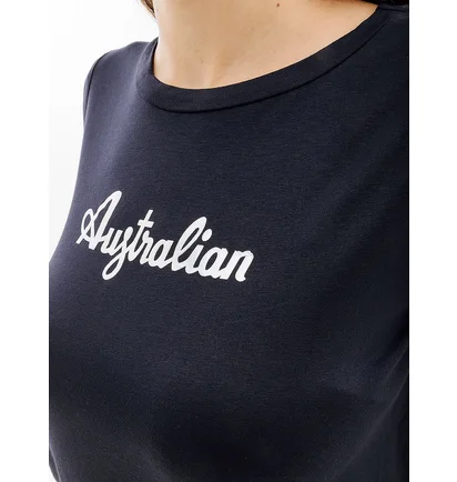 Футболка женская AUSTRALIAN Cotton Tee Holographic Logo Blue LSDTS0030-200