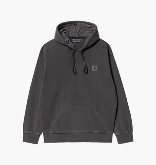 Худи мужское Carhartt Wip Hooded Nelson Sweat Grey I029963-89GD