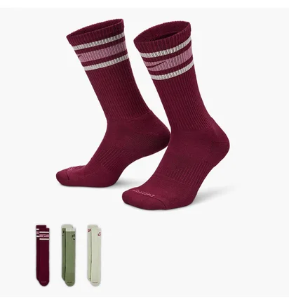 Носки Nike Everyday Plus Cushioned Crew Multi (3 пары) DX7665-901