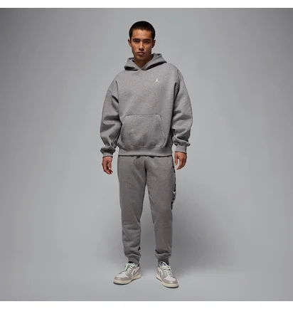 Худі чоловіче Air Jordan Brooklyn Fleece Grey IB7235-091