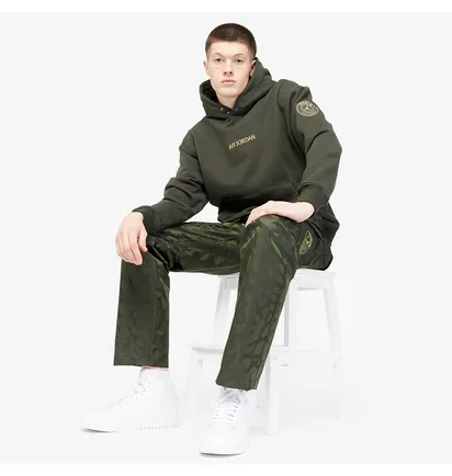 Худи мужское Air Jordan X Psg Fleece Pull-Over Hoodie Olive FN5324-355