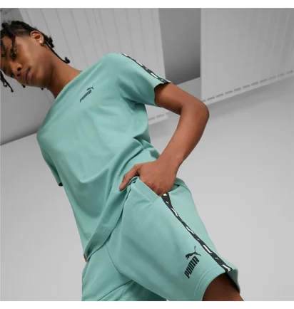 Шорты мужские Puma Essentials+ Tape Turquoise 847387-85