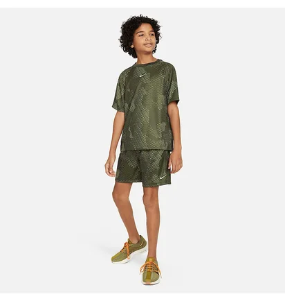 Шорти дитячі Nike Multi Older Kids (Boys) Dri-Fit Shorts Camo/Green FN8696-325