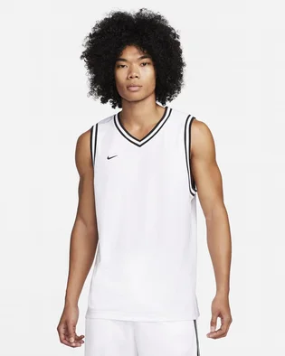 Майка мужская Nike Dna Dri-Fit Basketball Jersey White FQ3707-100