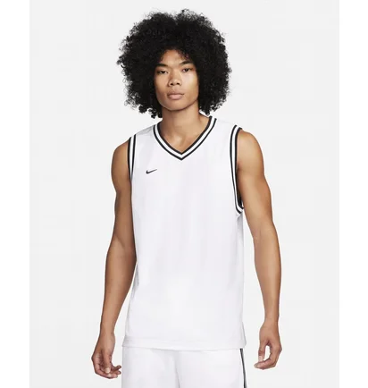 Майка мужская Nike Dna Dri-Fit Basketball Jersey White FQ3707-100