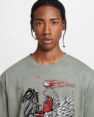 Футболка чоловіча Nike Tee M90 Oc 2 Grey HF6199-029