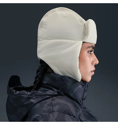 Шапка унисекс Nike Nk Fly Cap Puffer Trapper Beige IB7310-072