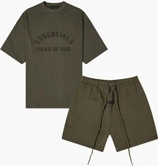 Спортивный костюм мужской Fear of God Essential Olive 125SP242000F__160SP242000F