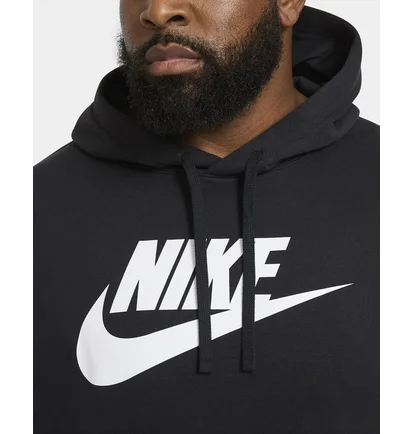 Худи мужское Nike Nsw Club Hoodie Black BV2973-010