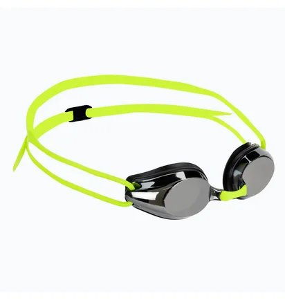 Очки для плавания унисекс Arena Tracks Jr Mirror Green/Black 1E560-053
