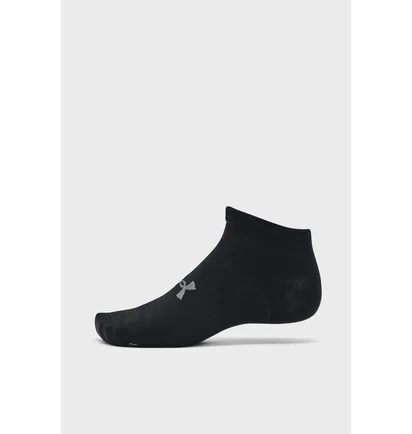 Носки унисекс Under Armour Essential Low Cut Black (3 пары) 1382958-001