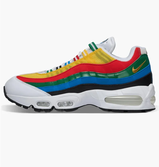 Кросівки чоловічі Nike Air Max 95 Olympic White/Gold IB7872-100