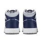 Кросівки дитячі Air Jordan 1 Mid Gs White/Grey DQ8423-104