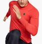 Лонгслив мужской Under Armour Coldgear Rush Mock Long Sleeve Training Top Red 1348052-646