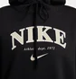Худи женское Nike Sportswear Oversized Fleece Pullover Hoodie Black FB9958-010