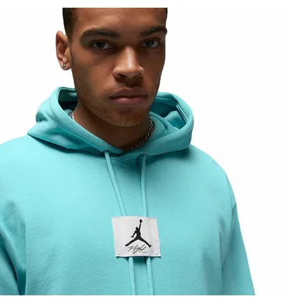 Худи мужское Air Jordan Brand Flight Fleece Hoodie Light Blue DQ7338-464