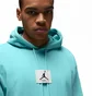 Худи мужское Air Jordan Brand Flight Fleece Hoodie Light Blue DQ7338-464