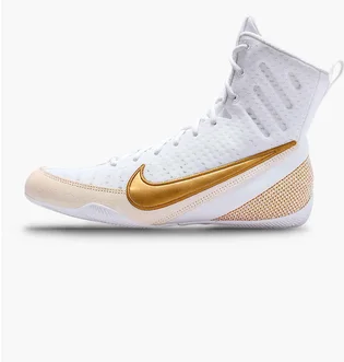 Боксерки Nike Machomai 3 White/Gold HF7333-100