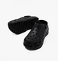 Тапочки унисекс CROCS Classic Mega Crush Clog Black 207988-001