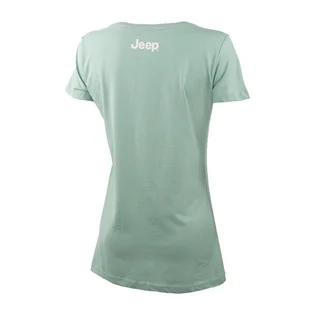 Футболка женская Jeep T-Shirt Star Botanical Print J22W Green O102614-E854