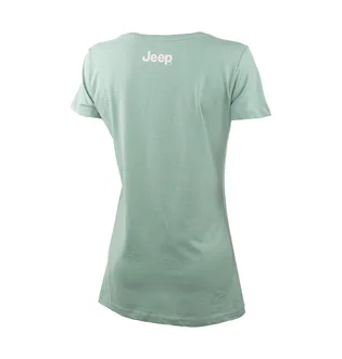 Футболка жіноча Jeep T-Shirt Star Botanical Print J22W Green O102614-E854