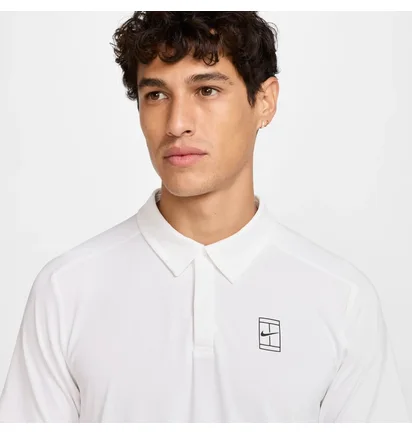 Поло чоловіче Nike Court White FZ6907-100