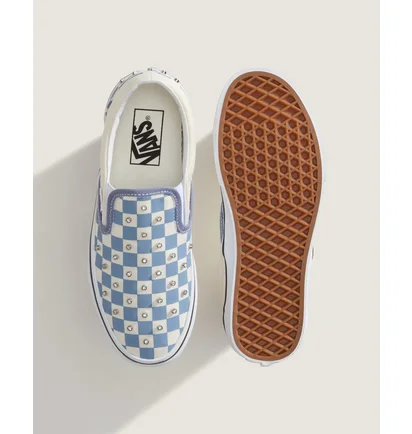 Слипоны женские Vans Classic Blue VN000D6YFOI