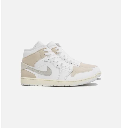 Кроссовки мужские Air Jordan 1 Retro Mid Se Craft White/Beige DM9652-120