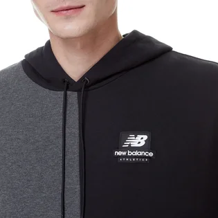 Худи мужское New Balance Nb Athletics Renew Askew Hoodie Black/Grey Mt21551Bk