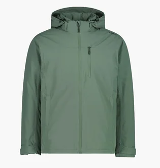 Куртка чоловіча CMP Zip Hood Feel Warm Green 35Z1537-F762