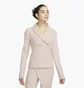 Кофта жіноча Nike Yoga Luxe Pink DD5828-601