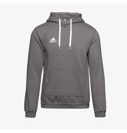 Худи мужское Adidas Entrada 22 Pullover Hoody Grey HB0578