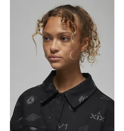 Куртка жіноча Air Jordan WomenS Trucker Jacket Black DX0384-010
