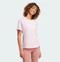 Футболка женская Adidas WomenS Lounge Mini Graphic Pink JN8262