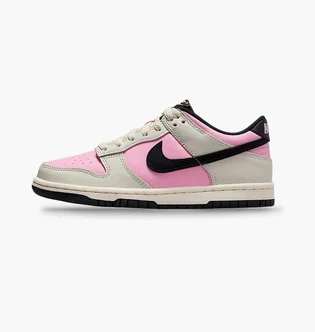 Кроссовки детские Nike Dunk Low Big Kids Shoes Beige/Pink FB9109-601
