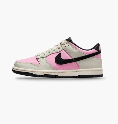 Кроссовки детские Nike Dunk Low Big Kids Shoes Beige/Pink FB9109-601
