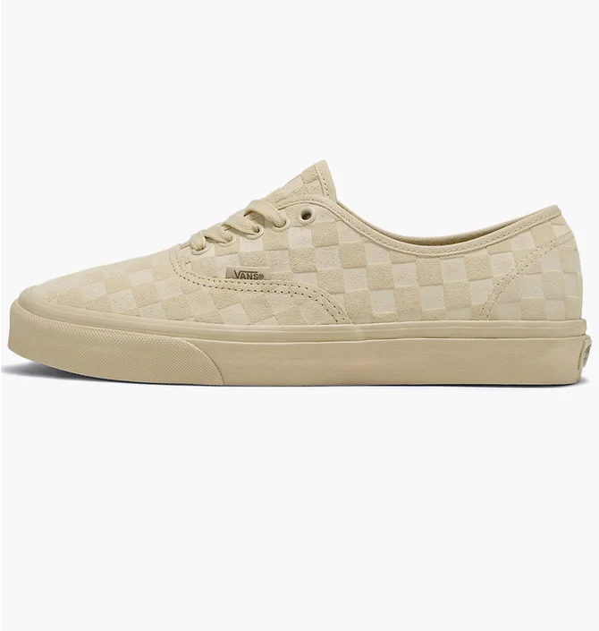 Кеди унісекс Vans Authentic Mono Checkerboard Shoe Beige VN0009PVTAN