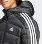 Парка мужская Adidas Essentials 3-Stripes Light Down Hooded Parka Black HZ8522