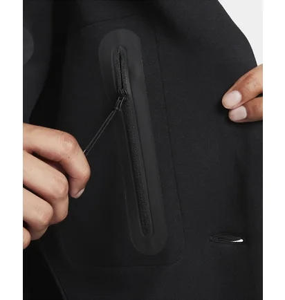 Пальто мужское Nike Sportswear Tech Fleece Reimagined Loose Fit Trench Coat Black FN0601-010