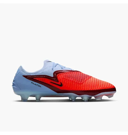 Бутси унісекс Nike Phantom 6 Low Elite Fg Red/Light Blue HJ2146-400