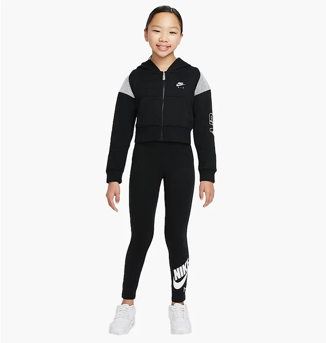 Спортивный костюм детский Nike Nsw Air Ft Fz Black DM8386-010__DM8373-010
