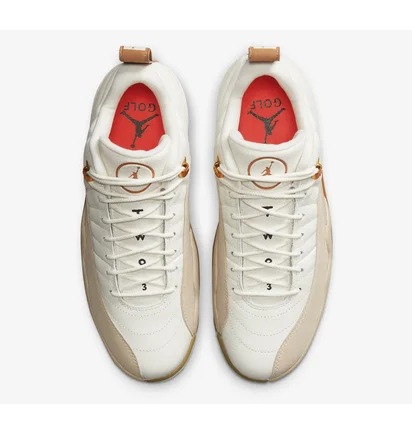 Кросівки чоловічі Air Jordan 12 Low Golf Driftwood White Dm9016-109