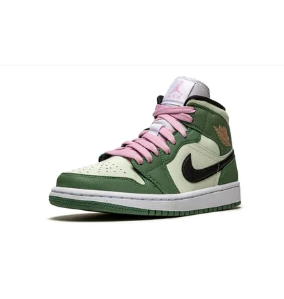 Кроссовки женские Air Jordan Wmns 1 Mid Se Green CZ0774-300