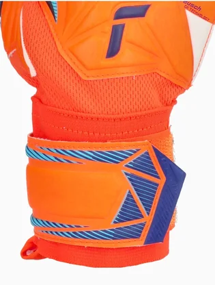 Перчатки вратарские детские Reush Reusch Attrakt Grip Orange/White 5672814-2290