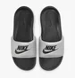 Тапочки жіночі Nike Victori One Black/Grey CN9677-006