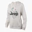 Худи женское Jeep Hooded Oversize Sweatshirt Botanical Print Beige O102606-J863