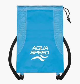 Сумка унисекс Aqua Speed Mesh Back Pack 61163 Light Blue 630-02