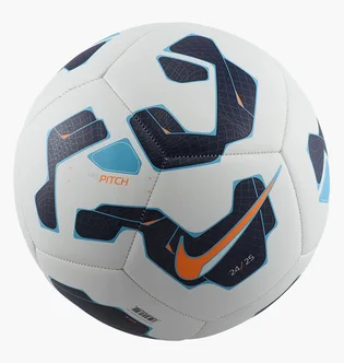 Футбольний м'яч Nike Pitch - Fa24 White FZ2636-100